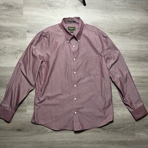Eddie Bauer Men's Striped Button-Down Shirt